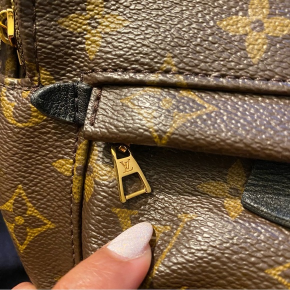 Louis Vuitton Palm Springs Backpack Mini Brown Canvas - Picture 3 of 15